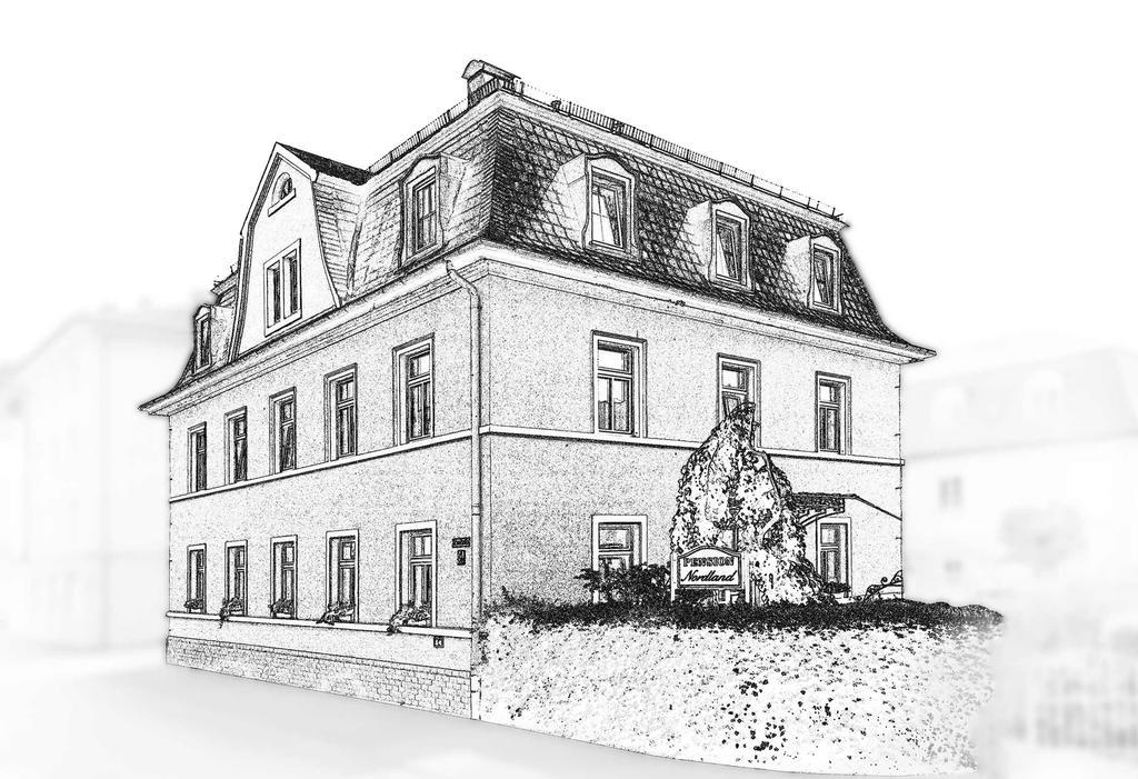Pension Villa Nordland Bad Kissingen Exteriér fotografie